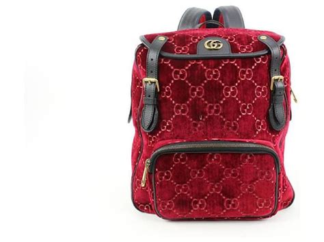 zaino gucci rosso|zaini Gucci donna.